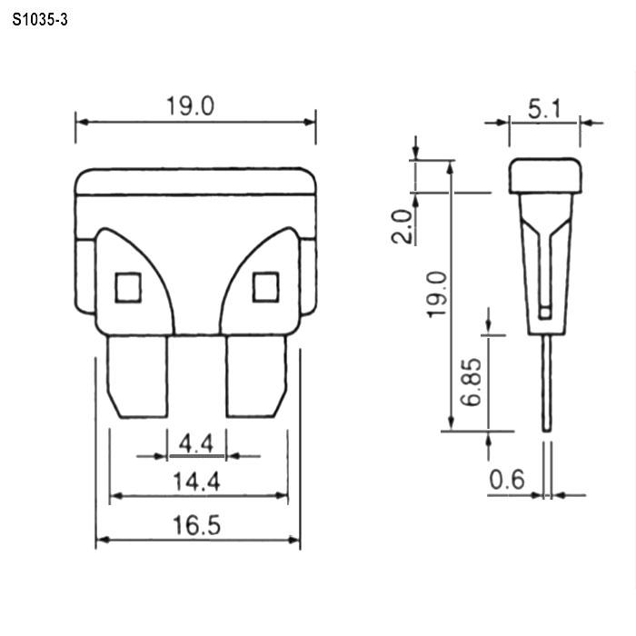 Предохранитель s1035 2