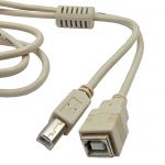 Компьютерный шнур USB-B M USB-B F 1.8m F