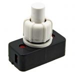 Кнопочный переключатель PBS-17A on-off белый