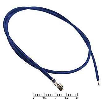  HB 2,00 mm AWG26 0,3m blue