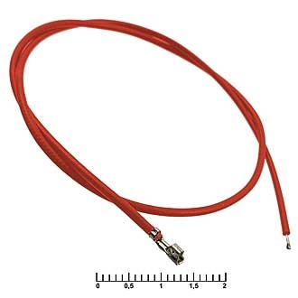  HB 2,00 mm AWG26 0,3m red