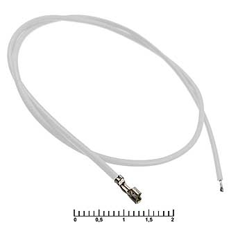  HB 2,00 mm AWG26 0,3m white