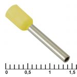 Наконечник DN01012 yellow (1.4x12mm)