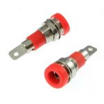 Клемма Z009 4mm panel jack RED