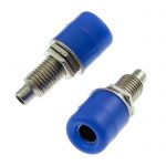 Клемма Z011 4mm panel jack BLUE