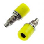 Клемма Z011 4mm panel jack YELLOW