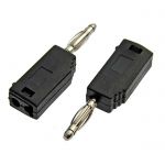 Клемма Z027 2mm Stackable Plug BLACK