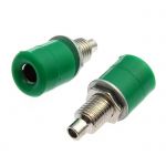 Клемма Z031 4mm Socket GREEN