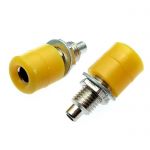 Клемма Z031 4mm Socket YELLOW