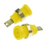 Клемма Z013 4mm panel jack YELLOW