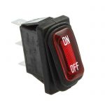 Переключатель SB068-12V IP65 on-off 10.5x28.5mm