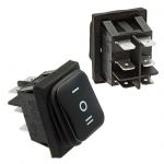 Переключатель SB090 IP65 on-off-(on) 22x30mm