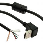 Компьютерный шнур USB-A M-R 1.7m F