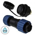 Разъем герметичный SZC16 9P-M-FB