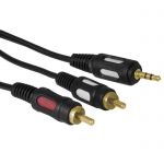 Аудио/Видео шнур Stereo 3,5 mm - 2 RCA G 1.5m