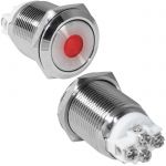 Кнопка антивандальная GQ19F-10ZD/R/N off-on