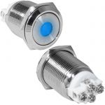 Кнопка антивандальная GQ19F-10ZD/B/N off-on