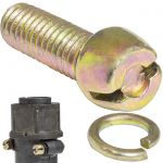 Разъем ШР20 винт + гровер M4*12