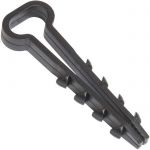 Фиксатор для кабеля ДХП 10-5 (черн) (100шт)