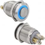 Кнопка антивандальная GQ19PH-10ZE/B/N off-(on)