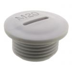 Заглушка для кабельного ввода Заглушка MG-20 Серый пластик