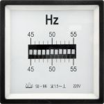 Щитовой прибор ЧМ 45-55Гц 220В reed (96х96)