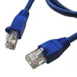 Компьютерный шнур Патчкорд  RJ45 1m синий
