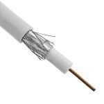 Кабель коаксиальный RG-6U white (100m)