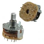 Галетный переключатель SR25-1-1-12 на плату